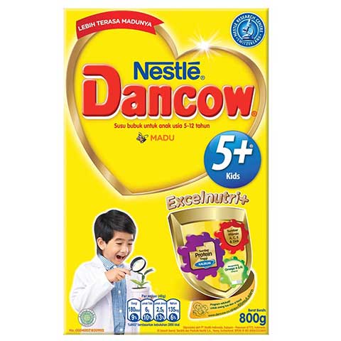 DANCOW 5+ PRTCTS MADU PROBIO 800G